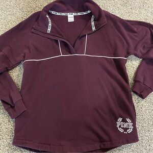 Victoria's Secret Pink Maroon Top